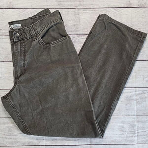 Carhartt 34x32 greyish brown cargo work relaxed fit pants